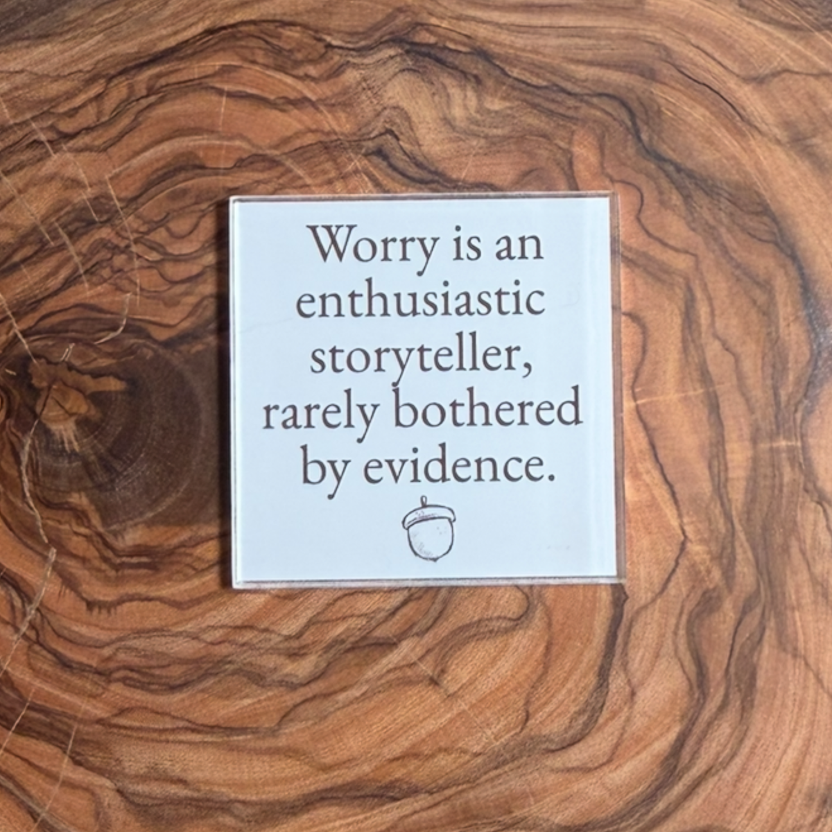 Worry Is an Enthusiastic Storyteller Magnet