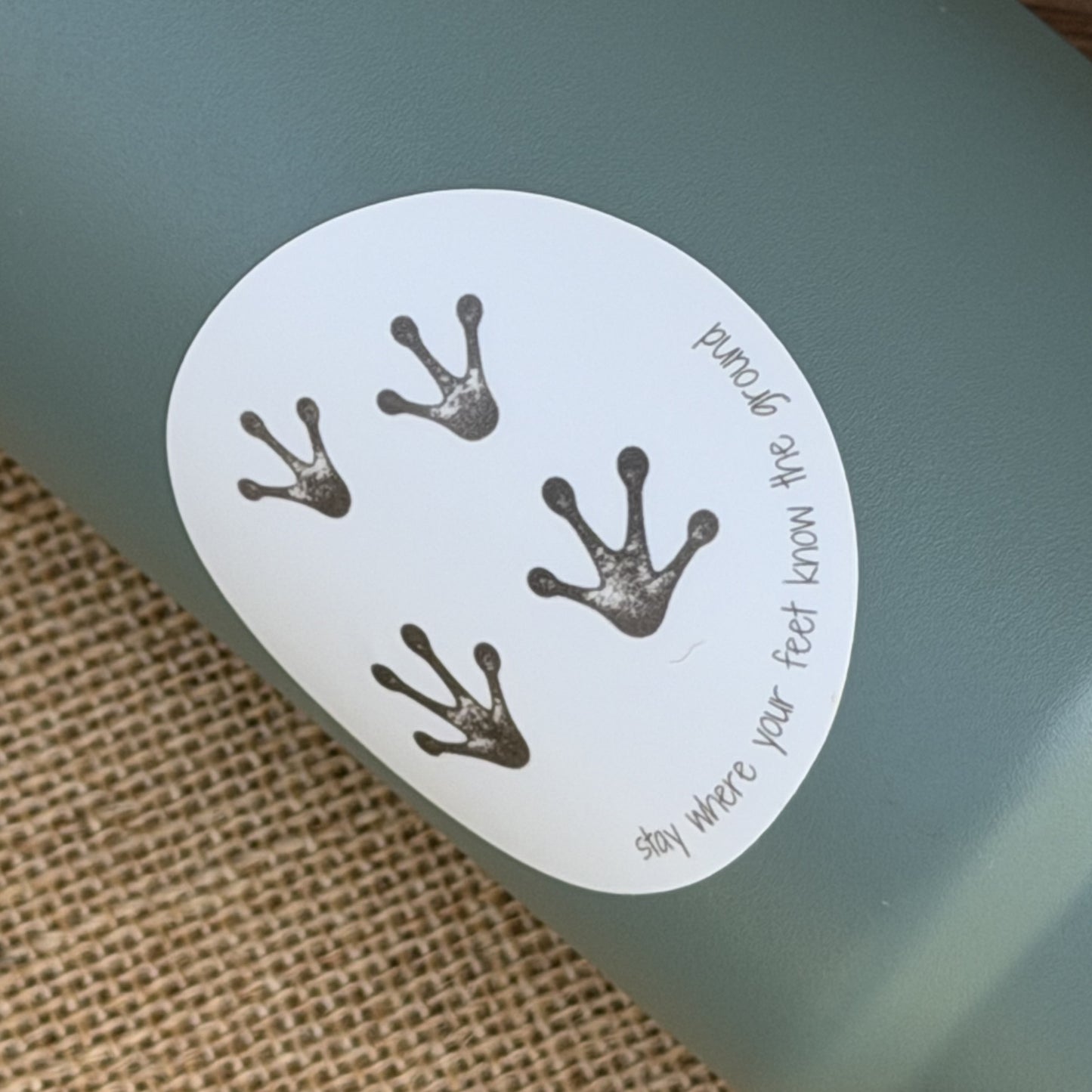 Footprints from the Hollow Sticker Set
