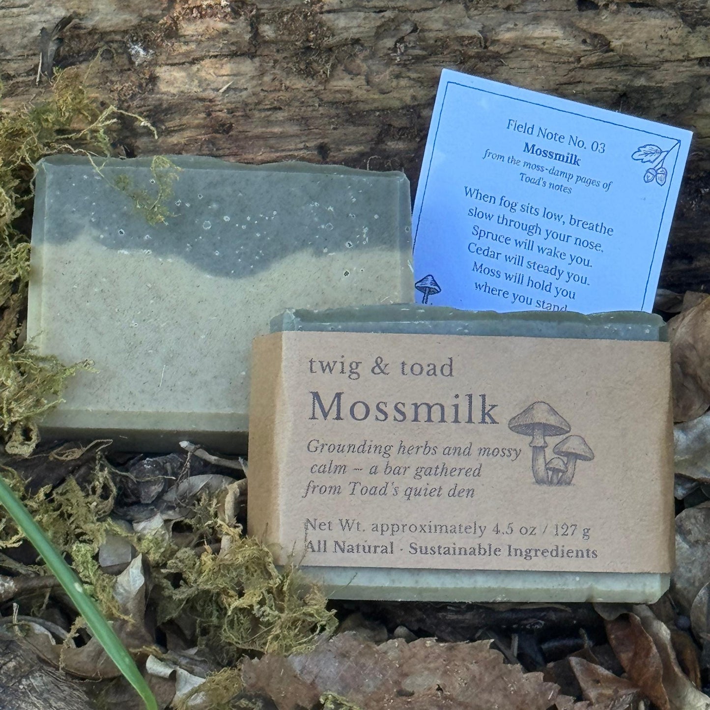 Mossmilk Soap Bar