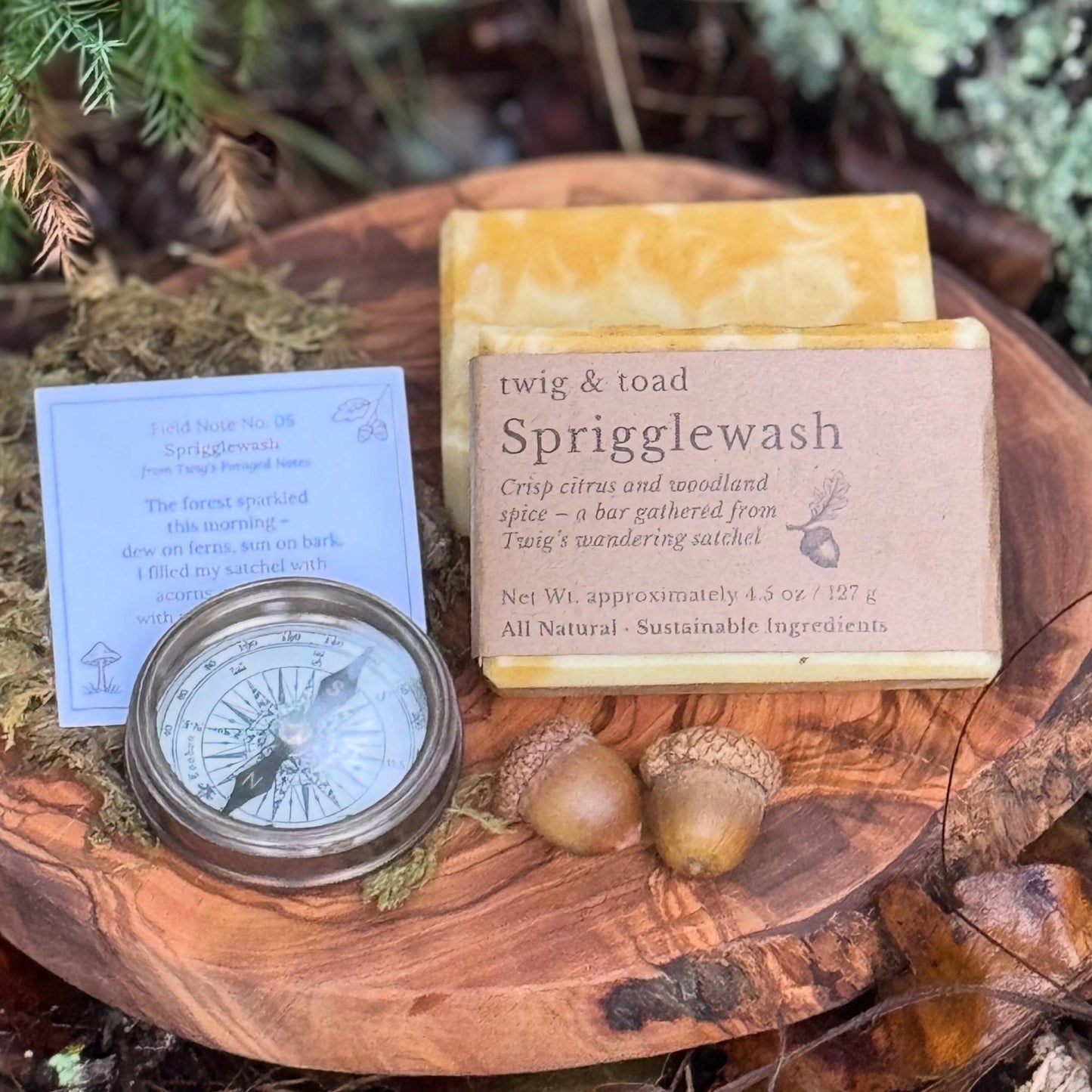 Sprigglewash Soap Bar