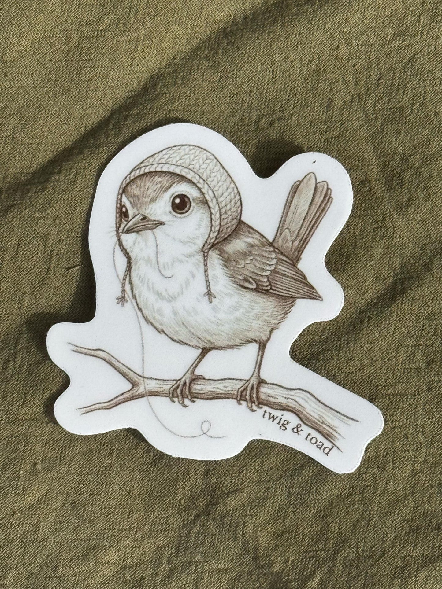 Wren Sticker Trio