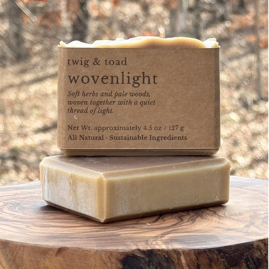 wovenlight soap bar
