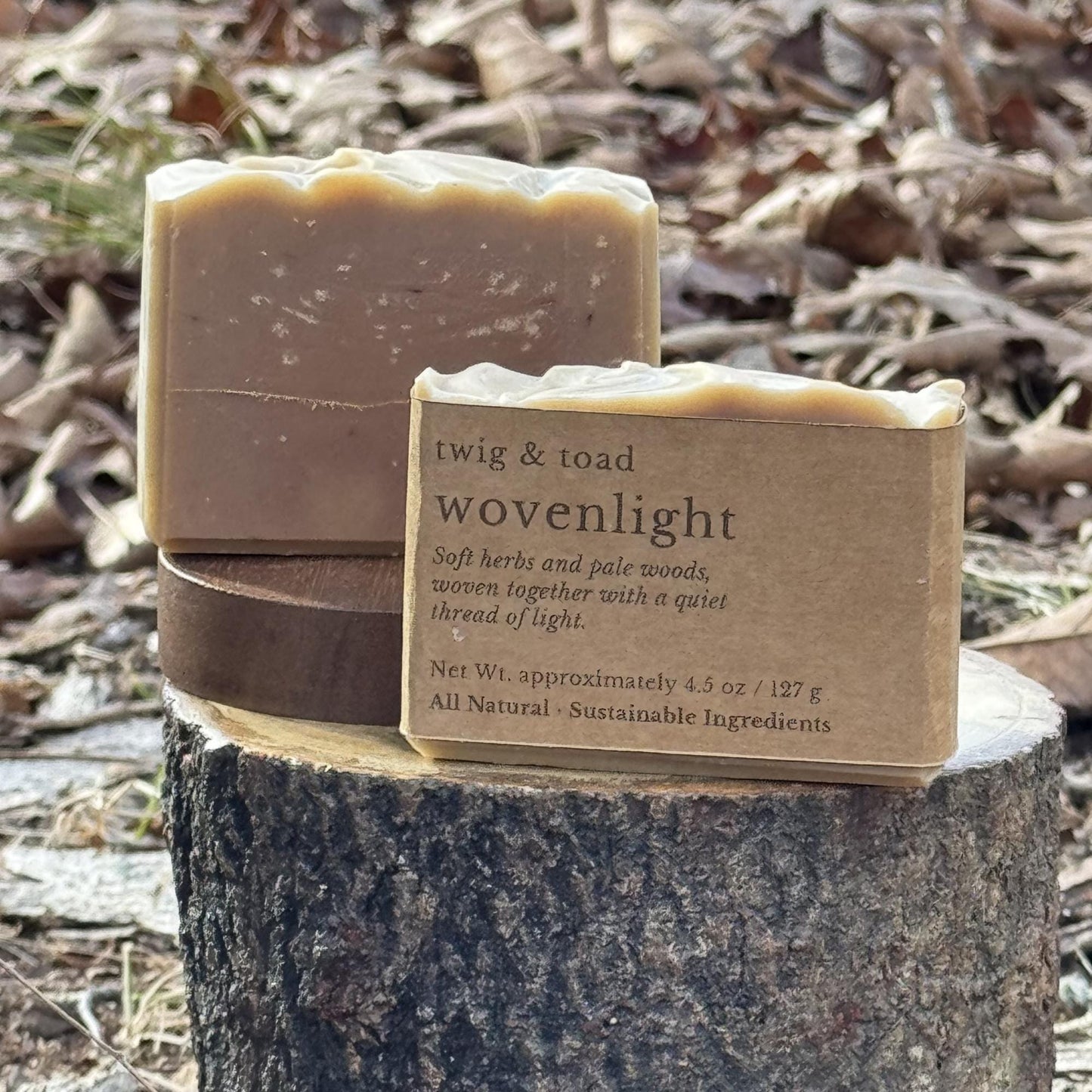 wovenlight soap bar